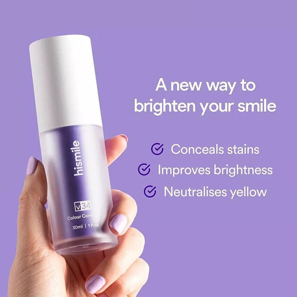 Purple Color Corrector Toothpaste