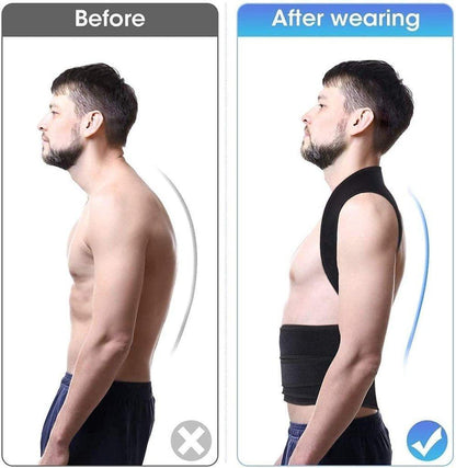 Back & Abdomen Support Pain Relief Posture Corrector Belt - gearot