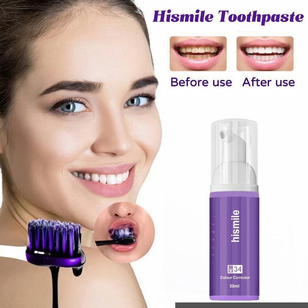 Purple Color Corrector Toothpaste - gearot