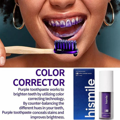 Purple Color Corrector Toothpaste